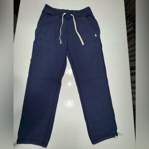 BLUE POLO RALPH LAUREN FLEECE SWEATPANTS SIZE SMALL (GOOD CONDITION)